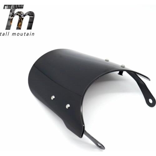 Windshield Pare-brise For YAMAHA XJ400 XJ600S Diversion XJR1200 XJR1300 XJ XJR Windscreen Motorcycle for 7" Round Headlight