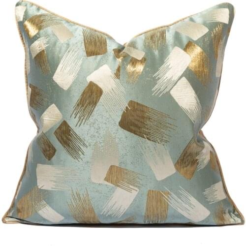 High Quality Sofa Cushion Cover 50x50 High Precision Jacquard House Decor Coussin Decorative Pillows Home Luxury Pillow Cases