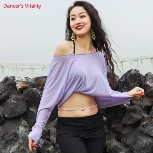 Women Adult Belly Dance Costumes Women Irregular Uniforms For Dance Beginners Belly Dance Top Dance Hip Towel
