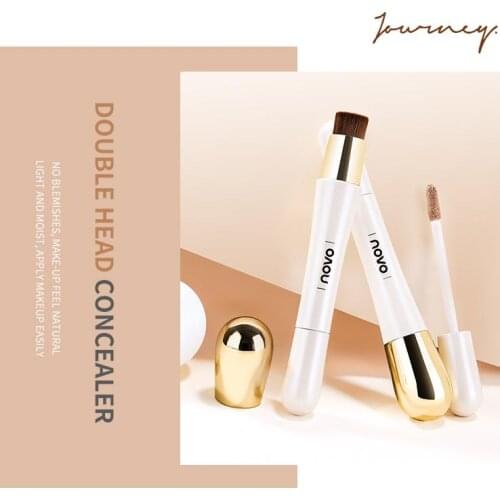 Liquid Concealer Cream Waterproof Full Coverage Concealer Long Lasting Face Scars Acne Cover Smooth Moisturizing Makeup Tools