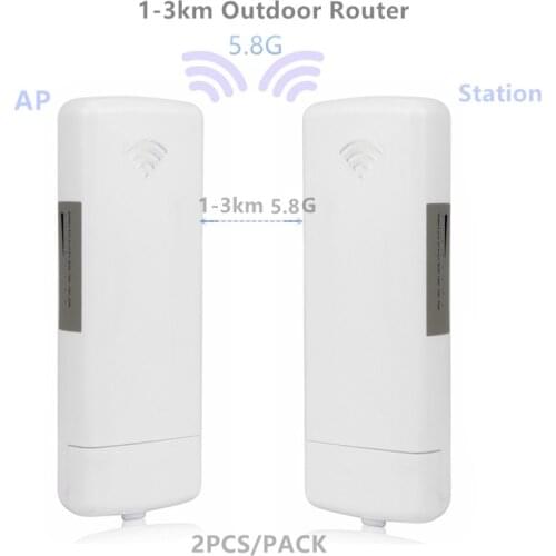 9344 9331Outdoor AP Router 1-3km Chipset WIFI Router WIFI Repeater CPE Long Range 300Mbps5.8G AP Bridge Client Router repeater