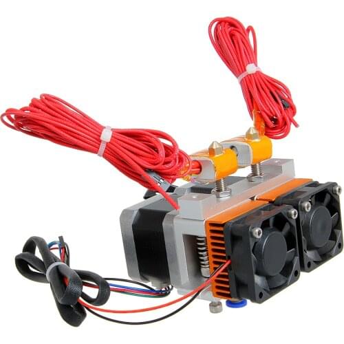 Geeetech MK8 Dual Extruder good heat dispersion and high reliability