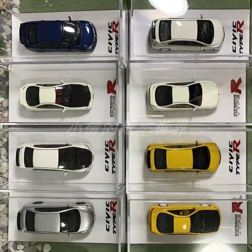 Hobby Japan 1:64 Honda Civic Type R FD2 Collect die-casting alloy car models toys