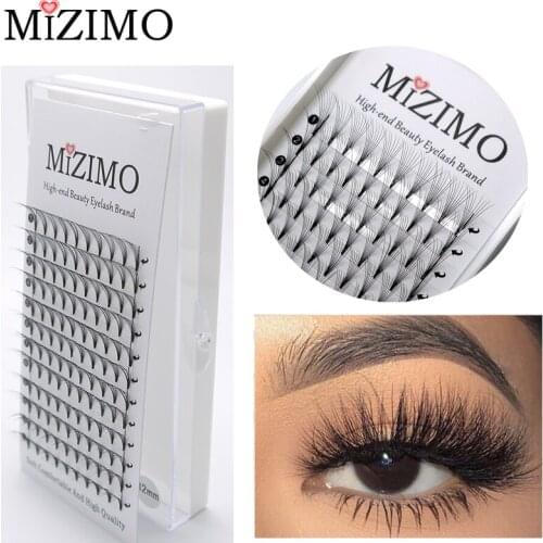 MIZIMO false eyelash artificial water mane 8D 8-15mm pre-roll eyelash pre-rolling fan C roll 0.07mm eyelash extension