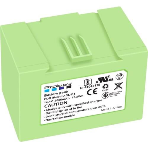 3000mAh Rechargeable Li-ion Battery for iRobot Roomba e5 i7 Roomba i7 i7+ e5 7150 7550 e5150 e5152