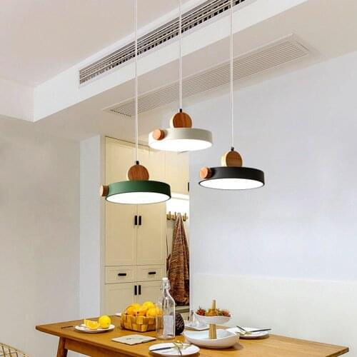 Nordic minimalist style LED kitchen restaurant chandelier villa corridor aisle lighting bar lamp hot sale