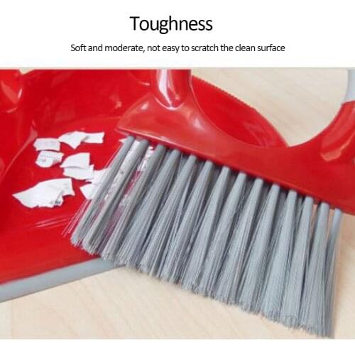 Newest Mini Broom Dustpan Set Keyboard Brush Computer Brush Desktop Cleaning Small Broom Small Broom Set 4O cosy