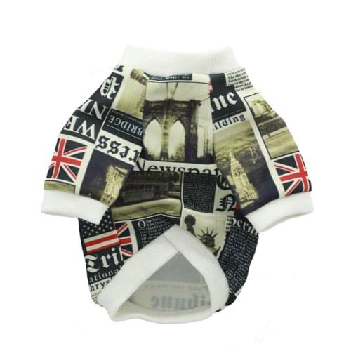 New Arrive Pet Dog Hoodies Clothes Fleece Sweatshirt For Small Dogs Casual Puppy Cat Costumes French Bulldog Bichon Clothing