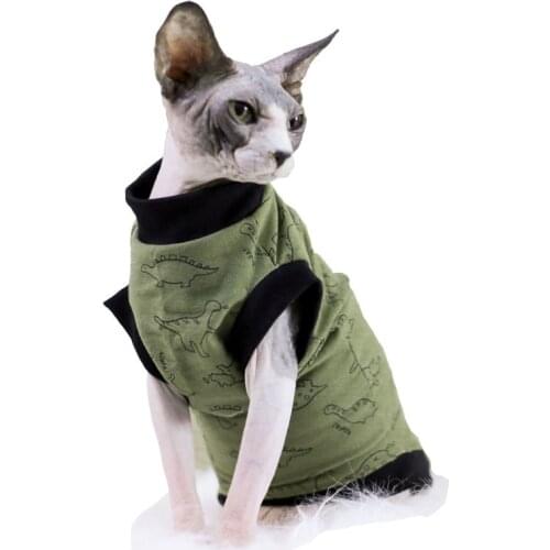 Sphynx cat clothes Cat Clothes Spring Summer Cat Apparel Hairless Cat Outfits kitten sphynx clothes