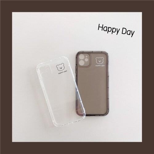 Original TPU Luxury Transparent Case For iPhone 11 12 Pro Max mini 7 8 Plus XR X XS MAX 11 Pro Shockproof Cover Phone Case