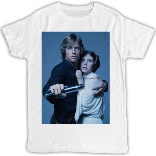 PRINCESS LEIA HAN SOLO CARRIE FISHER POSTER IDEAL GIFT COOL RETRO TSHIRT