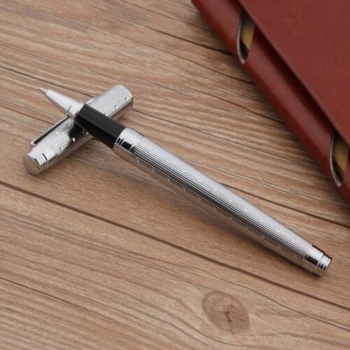 ChouXiongLuWei Stainless steel silver metal office Stars RollerBall Pen