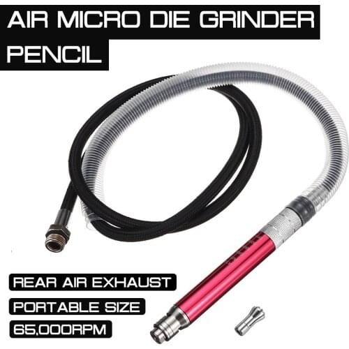 Grinder Air Micro Die Pencil 65,000 RPM Professional High Speed Cutting Wood Jewelry Polishing Grinding Engraving Pneumatic Tool
