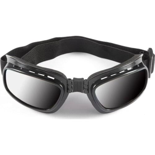 Adjustable Elastic Band Folding Vintage Motorcycle Glasses Windproof Dustproof Ski Goggles Off Road Racing Eyewear Glasses Hot