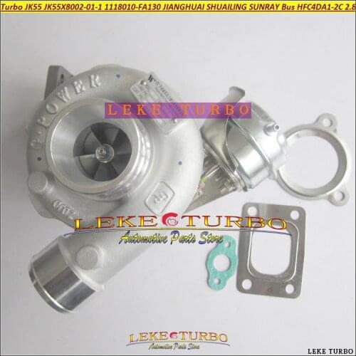 Turbo JK JK55 JK55X8002-01-1 1118010FA130 1118010 FA130 1118010-FA130 Turbine For JIANGHUAI For JAC Truck SUNRAY BUS HFC4DA 2.8L