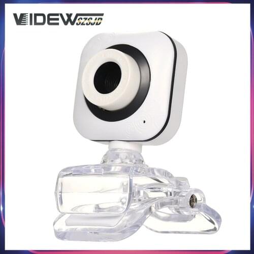 Cheap 480P Webcam with Microphone, PC Web Cam with Plug and Play USB Web Camera for Desktop Laptop Video Office Gift for Partner