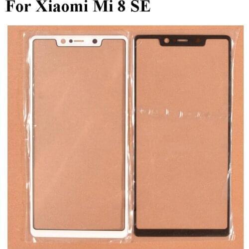 For Xiaomi mi 8 SE mi8 SE Front Outer Glass Lens Repair Touch Screen Outer Glass without Flex cable Replacement Parts Xiaomi8 SE