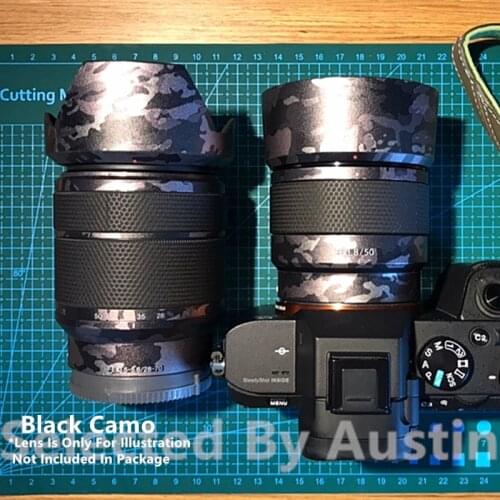 Lens Skin Decal Protector For Sony FE 50 f1.8 Anti-scratch Skin Wrap Cover Case