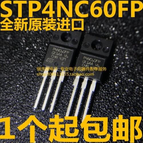 100% New Original Hot Sales STP4NC60FP P4NC60FP TO-220F 600V/4.2A