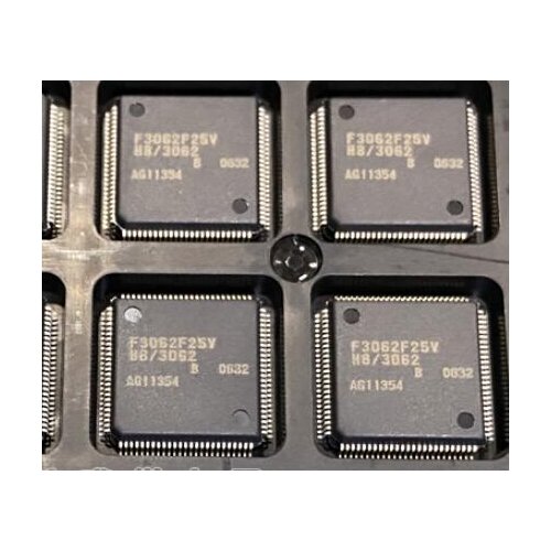 2pcs/lot HD64F3062F25V HD64F3062F25 F3062F25V QFN-100 IC