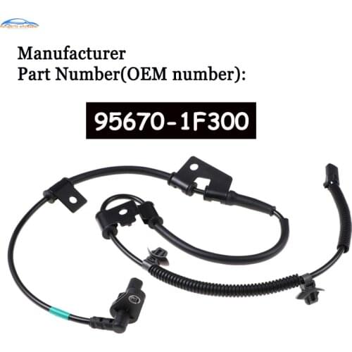 For Kia Sportage Car Front Left ABS Wheel Speed Sensor 95670-1F300 956701F300 95670-03000 9567003000 5S10865 ALS1698 0844804