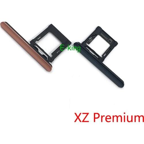 For Sony Xperia XZ Premium Sim Card Slot Tray Holder Sim Card Reader Socket