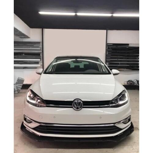 For VOLKSWAGEN GOLF MK7 MK7,5 FRONT bumper SPOILER LIP