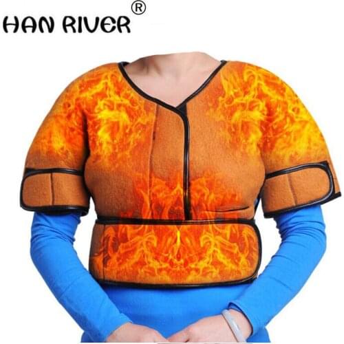 Add heat shoulder periarthritis of shoulder fields back back support to keep warm moxibustion relieve spinal pain
