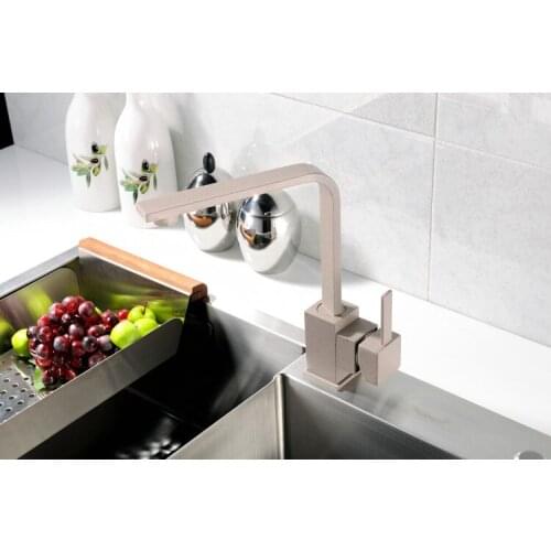 Kitchen Grey Quartz basin Faucets 360 Swivel Mixer Tap Faucet basin a faucet basin accessories