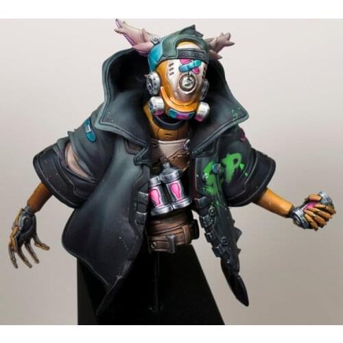 1/10 Resin Model Bust GK Mechanical ninjutsu Science fiction mechanical Unassembled and unpainted kit