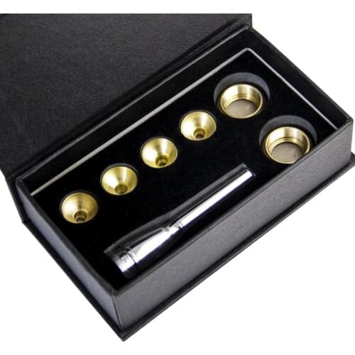 MUKU Trumpet Accessories 1-1 2c 3c 2b 3b Size Trumpet Mouthpiece Copper Gold 1 set With box Musical instrument accessories