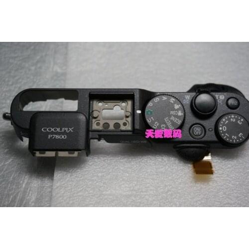 95%New Repair part For DH4148 For Nikon Coolpix P7800 Top Cover Unit With Mode Dial And Button