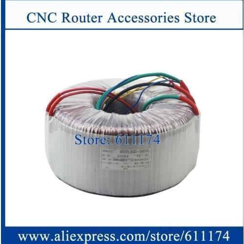 New Copper Toroidal transformer BOD-5000VA 5000w input voltage AC220V output voltage 110V 70V 48V 24V 12V Ring transformer