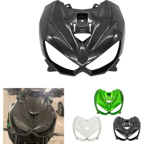 Front Nose Headlight Housing Fairing For Kawasaki Z1000 z1000 2014 - 2020 Full Carbon Fiber HightLight pattern Cover
