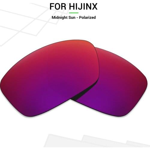 Mryok POLARIZED Replacement Lenses for-Oakley Hijinx Sunglasses Midnight Sun