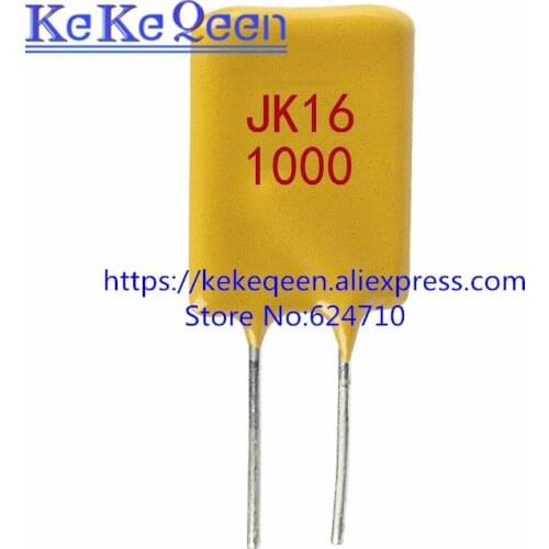 20PCS/LOT Self Recovery Fuse JK16-1000 16V /12V 10A 10000MA PPTC