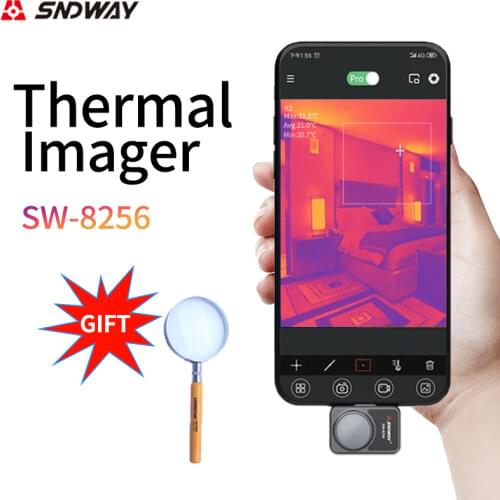 INFISENSE P2 Mobile phone plug-in infrared thermal imager thermal sensing home industry temperature detector thermal imager circ