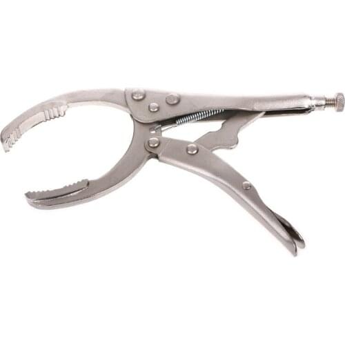 Steel 45# 10inch Adjustable Oil Filter Wrench Plier Spanner Removal Tool For Car Vehicle Repair Locking Grip Dropshipping