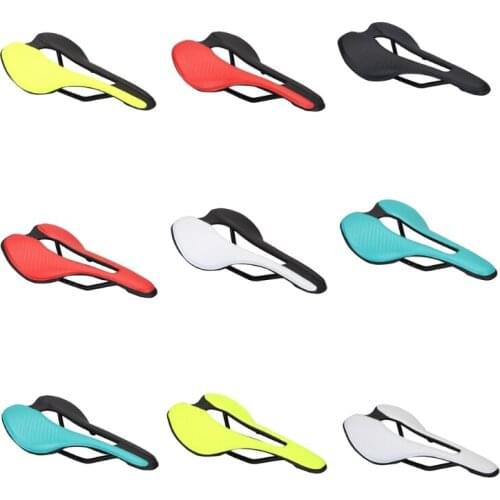 Ultralight Bike Saddle Non-Slip Comfort Soft Bicycle Cushion Breathable Seat Seat For Men Women Road BMX Cycling