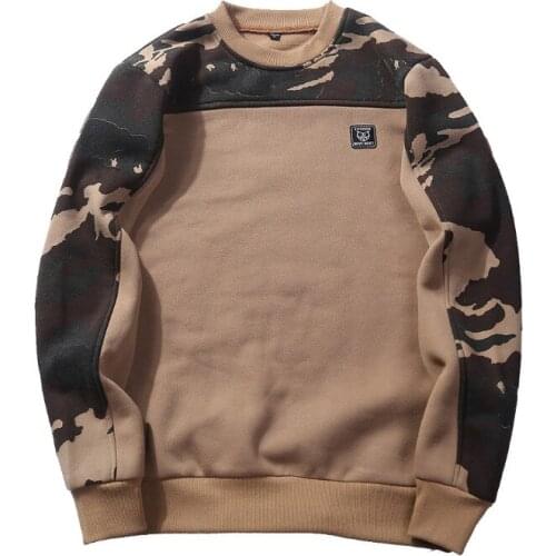 ZOEQO Mens Camouflage Hoodies