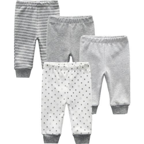 3/4pcs/lot baby leggings Summer 2020 Mid Baby Trousers ropa de bebe Infant baby boy pants Baby girls Clothes spodnie