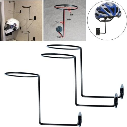3pcs Motorcycle Helmet Holder Display Holder Wall Mount Helmet Stand Cap Hat Hook Helmet Rack Jackets Hanger Moto Accessories