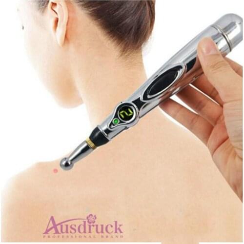 Free Shipping Hot Sale Electronic Acupuncture Meridian Energy Massage Pen Pain Relief Treatment Health Care Device