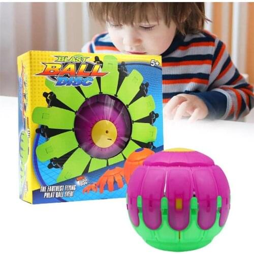 Flying Saucer Balls ChildrenS Decompression Venting Balls Luminous Deformation Balls For Kids Adult Decompression Toy #20