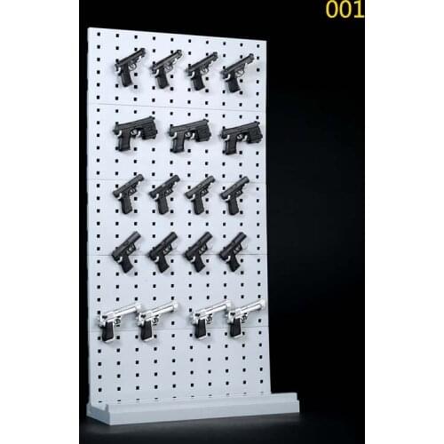 Mnotht 1:6 Soldier Extensible Frame Weapon Display Stand Mini Sence Prop Accessory Model Toy for 12in Action Figure Collection b