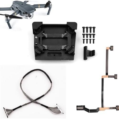 For DJI Mavic Pro Camera Drone Flex Ribbon Flat Cable Signal Cable Gimbal Mount Plate Damping Bracket Repair Parts Replacement