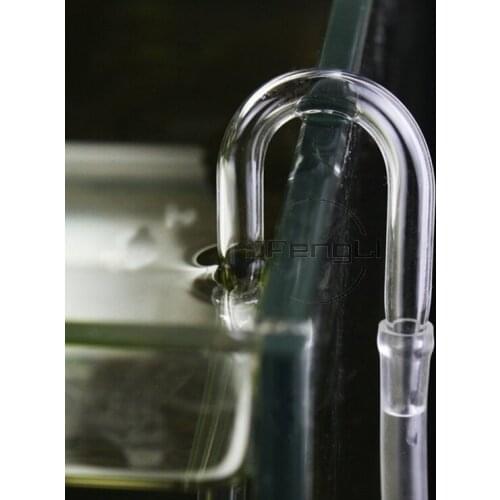 JFENGLI 5 PCS Glass U Shape Connector for Air tube, Free Shipping