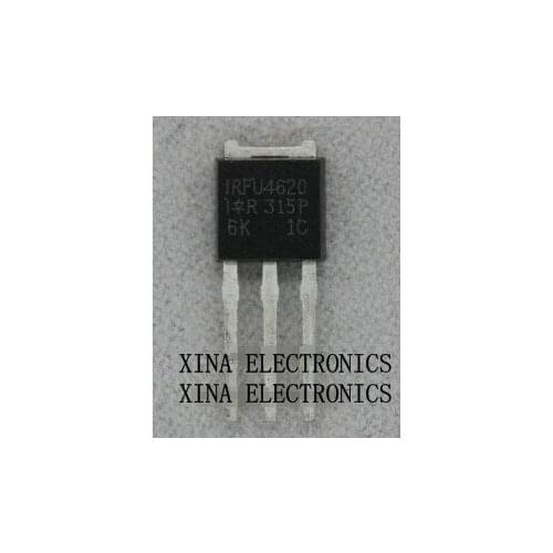 IRFU4620PBF IRFU4620 FU4620 200V 24A TO-251 ROHS ORIGINAL 10PCS/lot Free Shipping Electronics composition kit