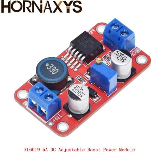 XL6019 DC-DC Booster module Power supply module output adjustable Super LM2577 XL6009 step-up module output 5V 12V 24V adjustabl