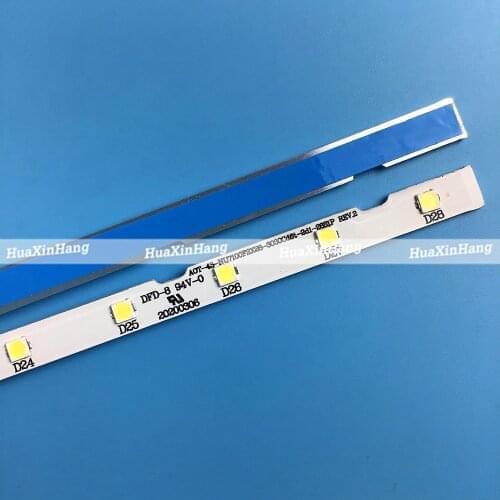 50 PCS*28LED*462mm*6V LED Backlight Strip For Samsung UE43NU7100U AOT_43_NU7100F UE43NU7120U UE43NU7170U BN96-45954A UE43NU7100